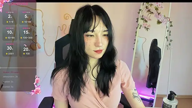 AliceeinWonderlandddのウェブカメラショー