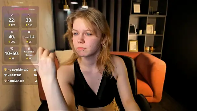 แชท XXX สดของ ElizabethVane