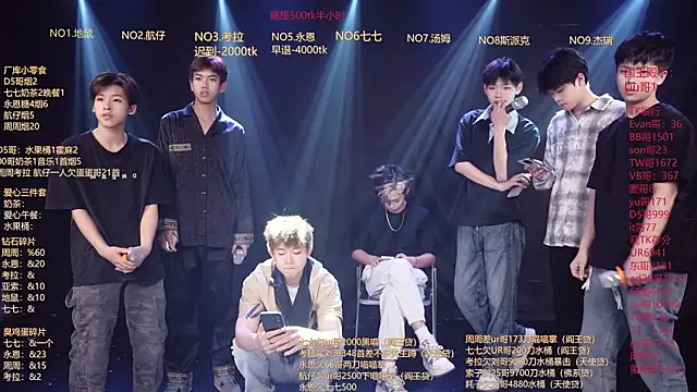 BTS-007のウェブカメラショー