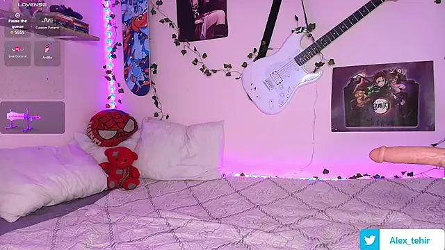 Show de Alex_Tehir na webcam