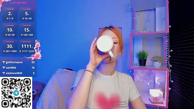 Linablueeyed 现场XXX聊天