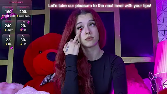 Show de ArianaaFoxy na webcam