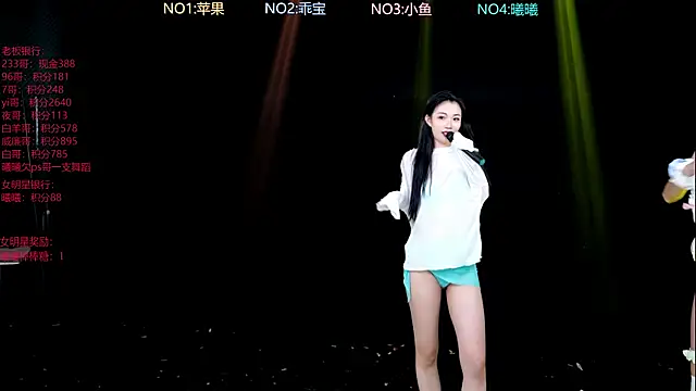 Show de Aurora-01 na webcam