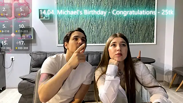 Miley_and_Michael 在線直播表演