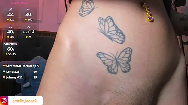 AMELIELEONE 现场XXX聊天