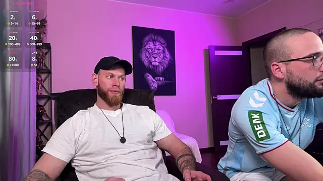 Show modela FireBeard_ na web-kameri