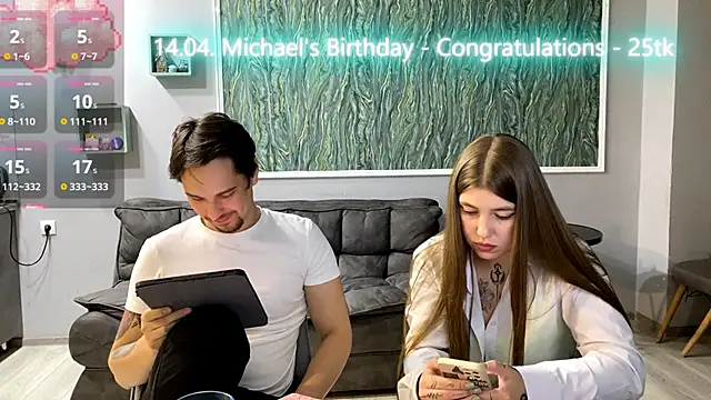 Miley_and_Michael Pertunjukan Webcam