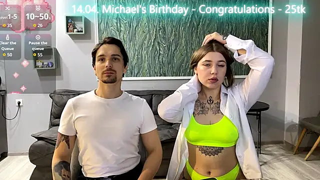 Miley_and_Michael Pertunjukan Webcam