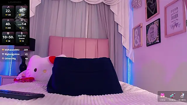 IsabelleDazaのウェブカメラショー