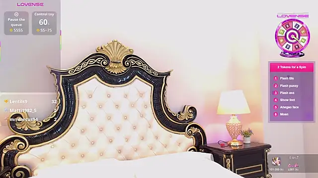 Chat XXX en directo de BonnyCandy