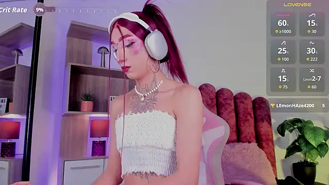 Show modela Eli-Bluee na web-kameri