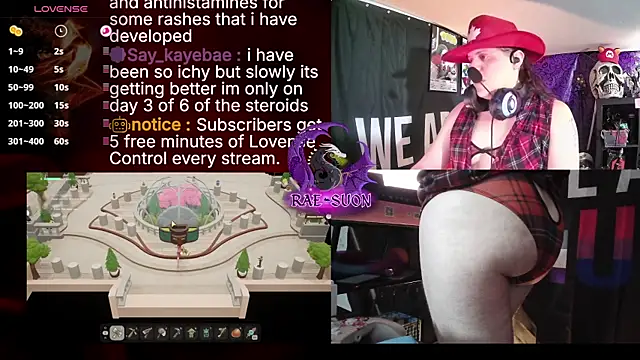 Chatroom XXX en direct de Rae-Suon