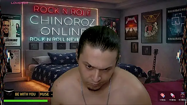 chino_roz 网络视讯表演