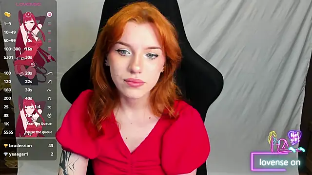 Chat XXX ao vivo de MeganNewCat