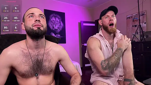 Show modela FireBeard_ na web-kameri