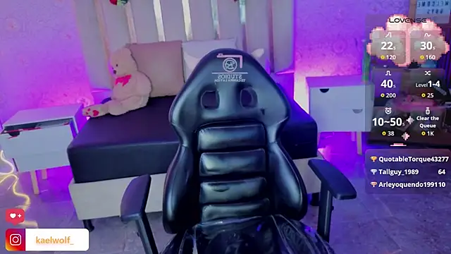 Webkamerová show kaelwolf_tay