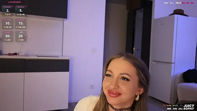 Juicy_Sophy Adlı Modelin Canlı XXX Sohbeti