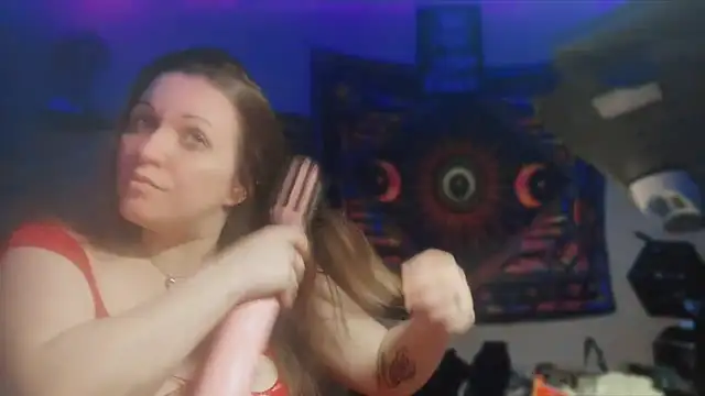 spunlikecottoncandy: διαδικτυακό σόου στην κάμερα