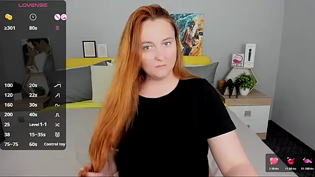 BabeLessiのライブXXXチャット