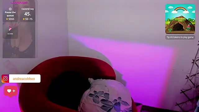 andrea-cohen élő XXX-chatje