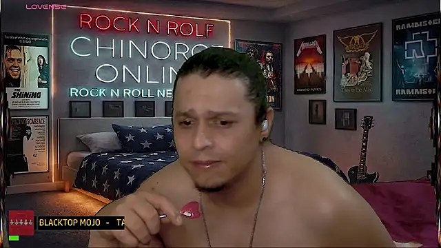 chino_roz 网络视讯表演