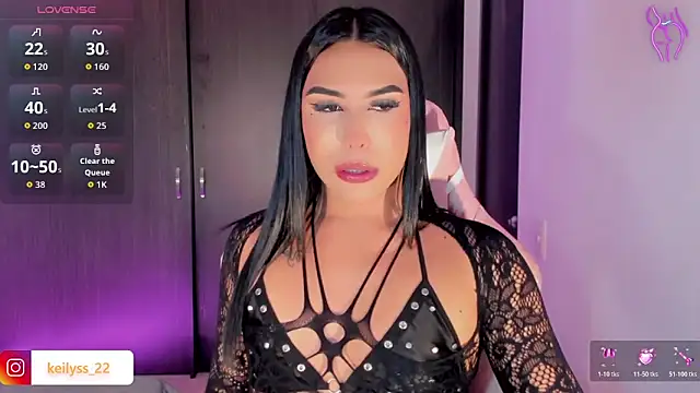 keilyss__: διαδικτυακό σόου στην κάμερα