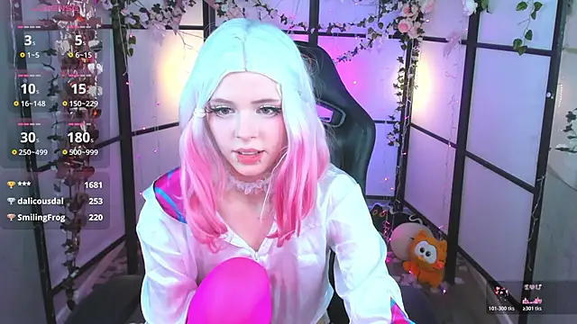 Chat +18 de AluweMeow ao vivo