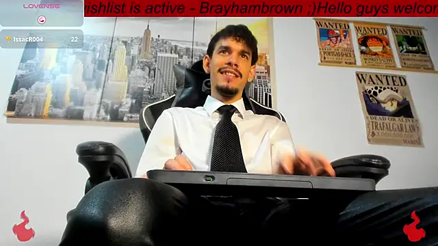 Chat XXX ao vivo de BRAYHAMBROWN