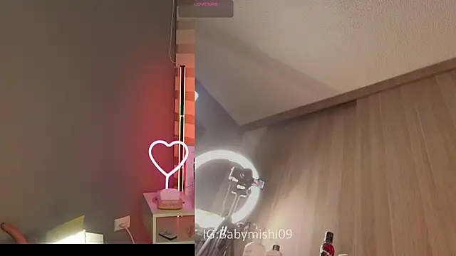 Babymishi 웹캠 쇼