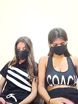 Pertunjukan Kamera Web Lovely--girl