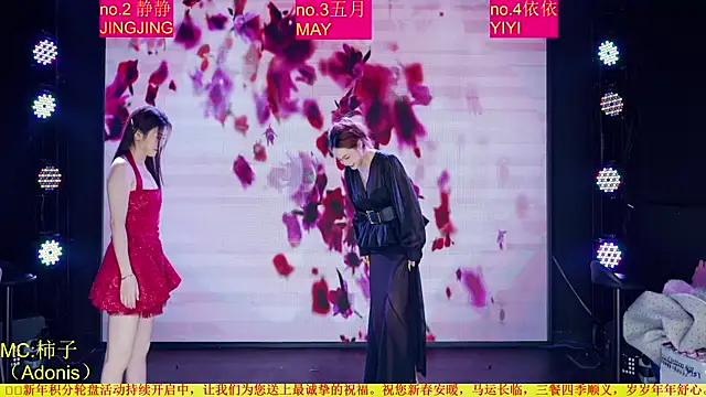 Show modela Red-666 na web-kameri