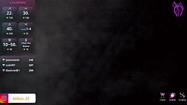 Show de webcam de keilyss__