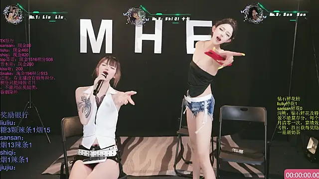 Show de webcam de MHe-002