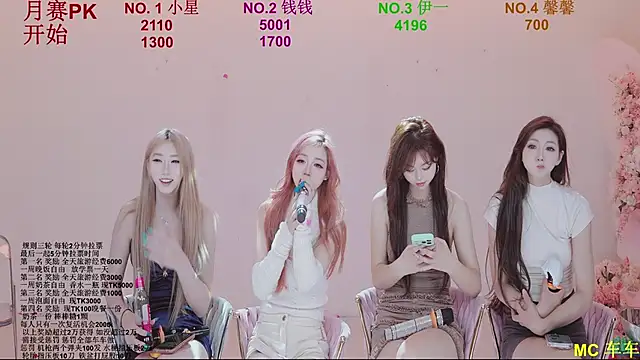 Show de ZZ00033S na webcam