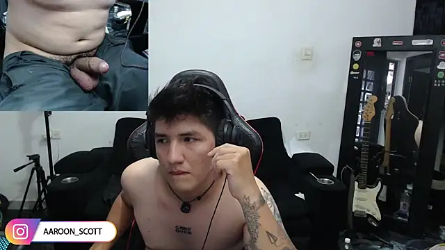 Show de AAROON_SCOTT na webcam