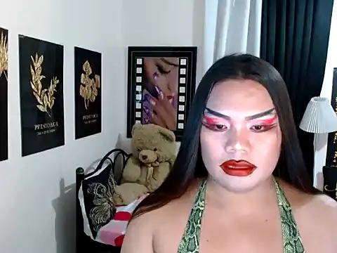 Pertunjukan Kamera Web TSbrianaHugeCock