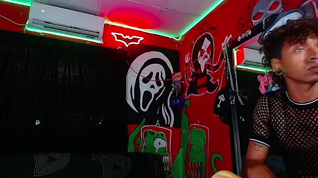 Show de mapacherivo na webcam