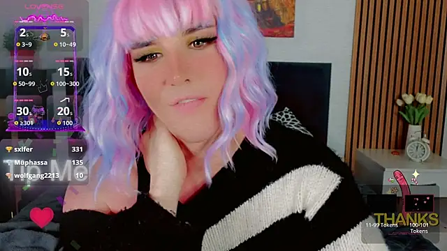 Webkamerová show HelenSpellman