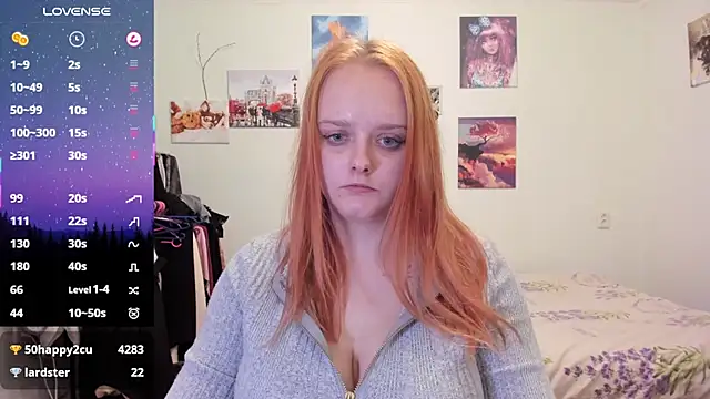 KofeinのライブXXXチャット