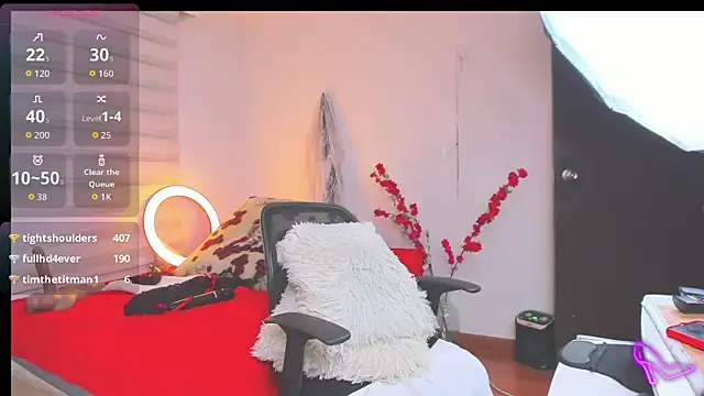 แชท XXX สดของ SharonVelvet