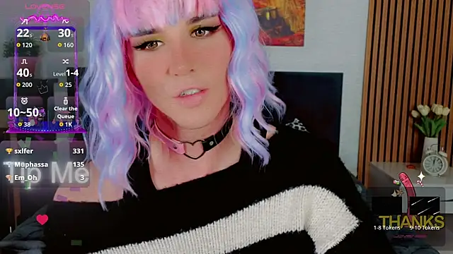 Pertunjukan Kamera Web HelenSpellman