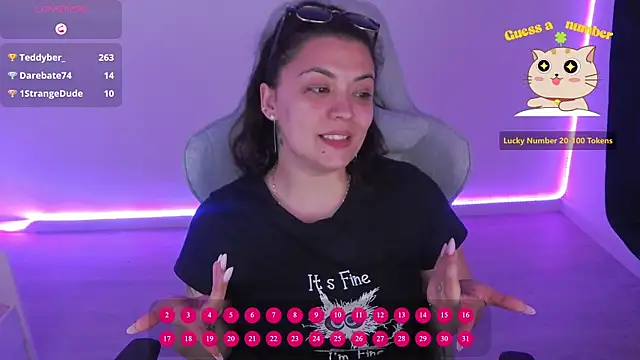 แชท XXX สดของ LuciaLoca