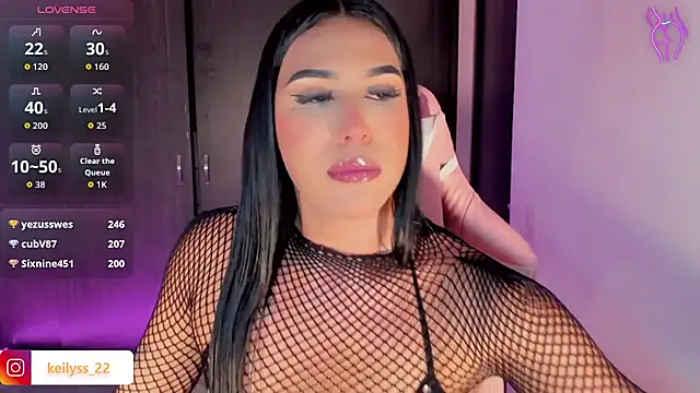 Show modela keilyss__ na web-kameri