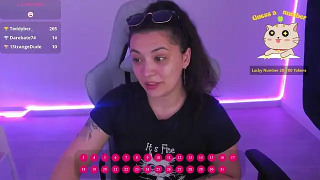 Chat +18 de LuciaLoca ao vivo