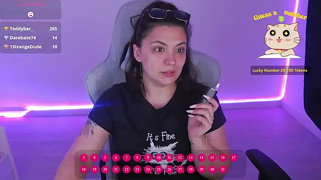 แชท XXX สดของ LuciaLoca