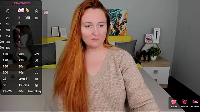 BabeLessiのライブXXXチャット