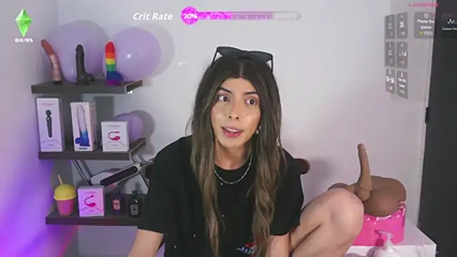 valentina_crttiのウェブカメラショー