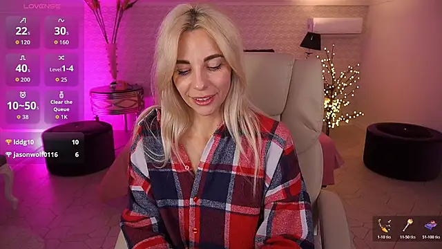 BellaRayyy élő XXX-chatje