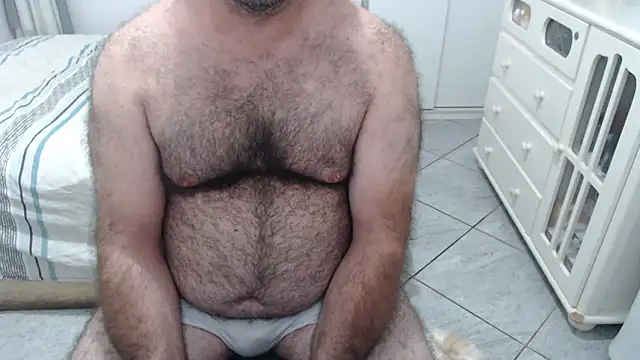 Show de MysterBearMG na webcam