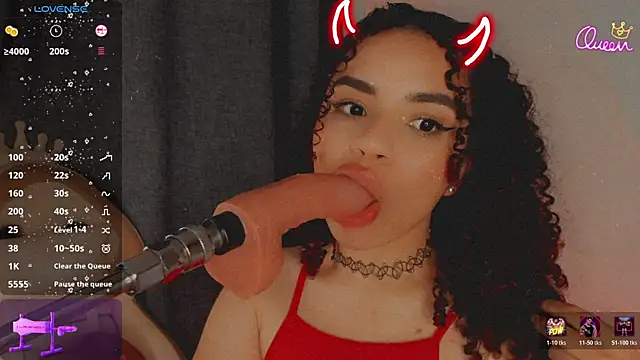 Queen_Deepthroat Adlı Modelin Web Kamerası Şovu